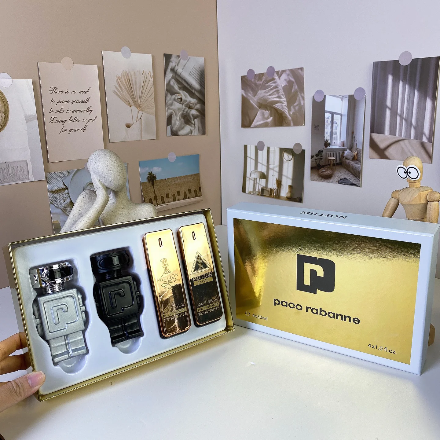 Paco Rabanne Million Fragrance Set Gold