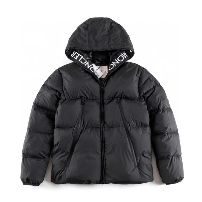Moncler Templon Embroidered Tape Hooded Jackets