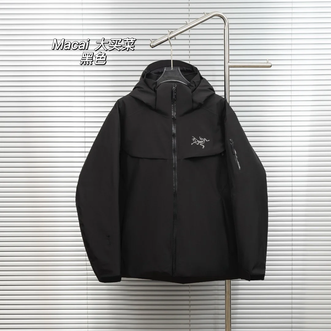 Arcteryx Winter New Men's Hooded Waterproof Down Ski Jacket