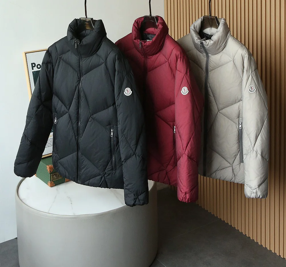 Moncler Winter Down Jackets (Black, Grey, Dark Red)
