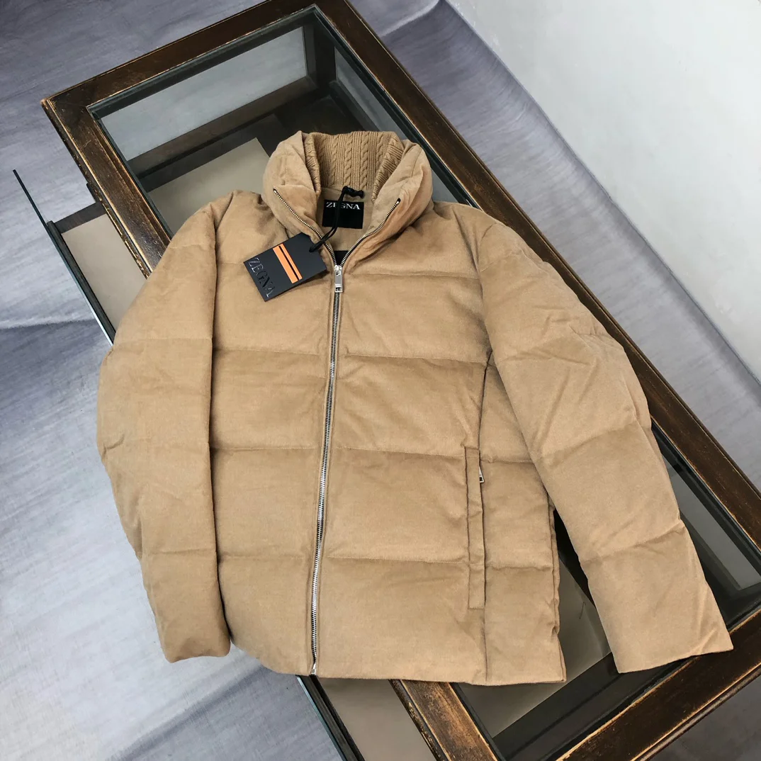 Zegna Winter New Down Jackets (Grey, Khaki, Blue)