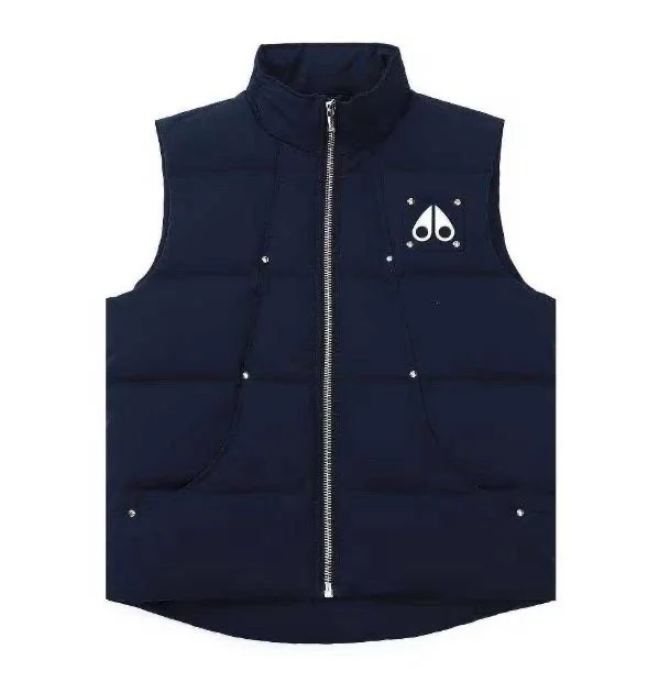 Moose Knuckles Black Puffer Vest Collection