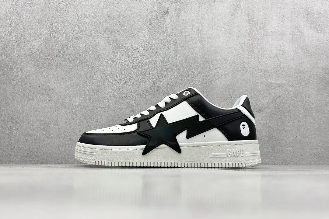 Bape Classic Low-Top Sneakers (Black)