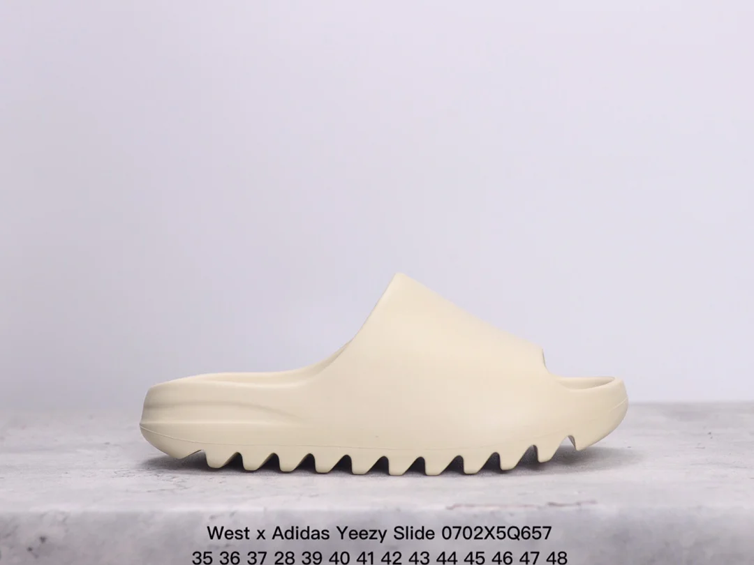 Adidas Yeezy Slide "Glow Green" Outdoor Beach Slip-Ons
