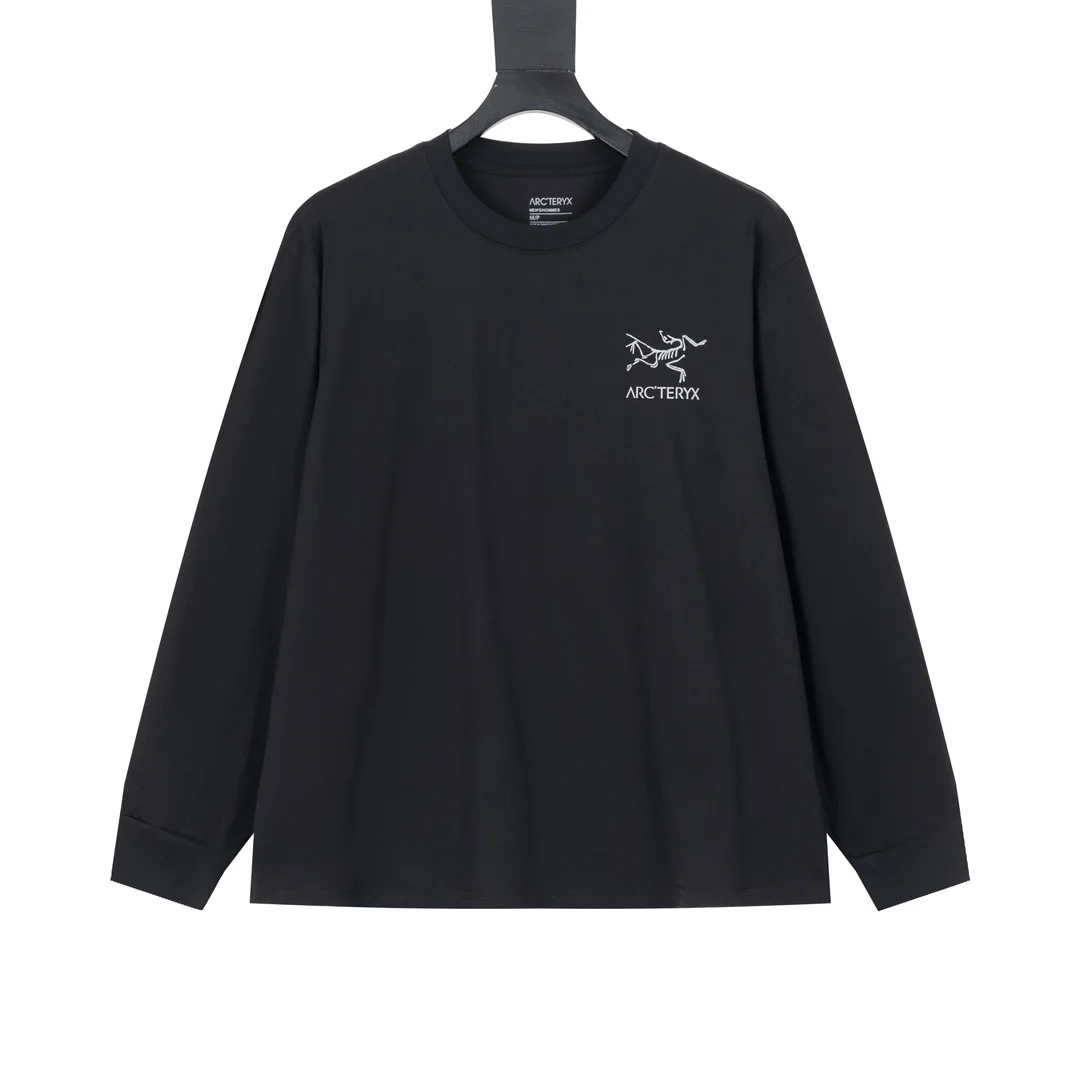 Arc'teryx Black Reflective Cotton LS T-Shirt