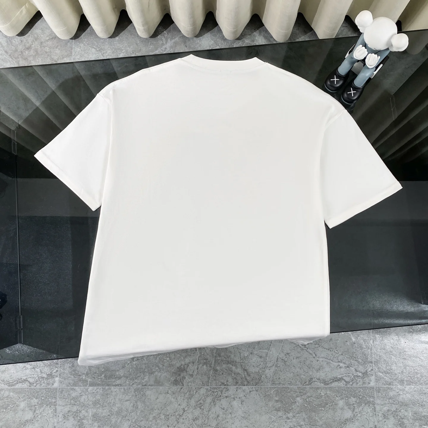 Loewe White Pocket Embroidered Crew Neck T-Shirt