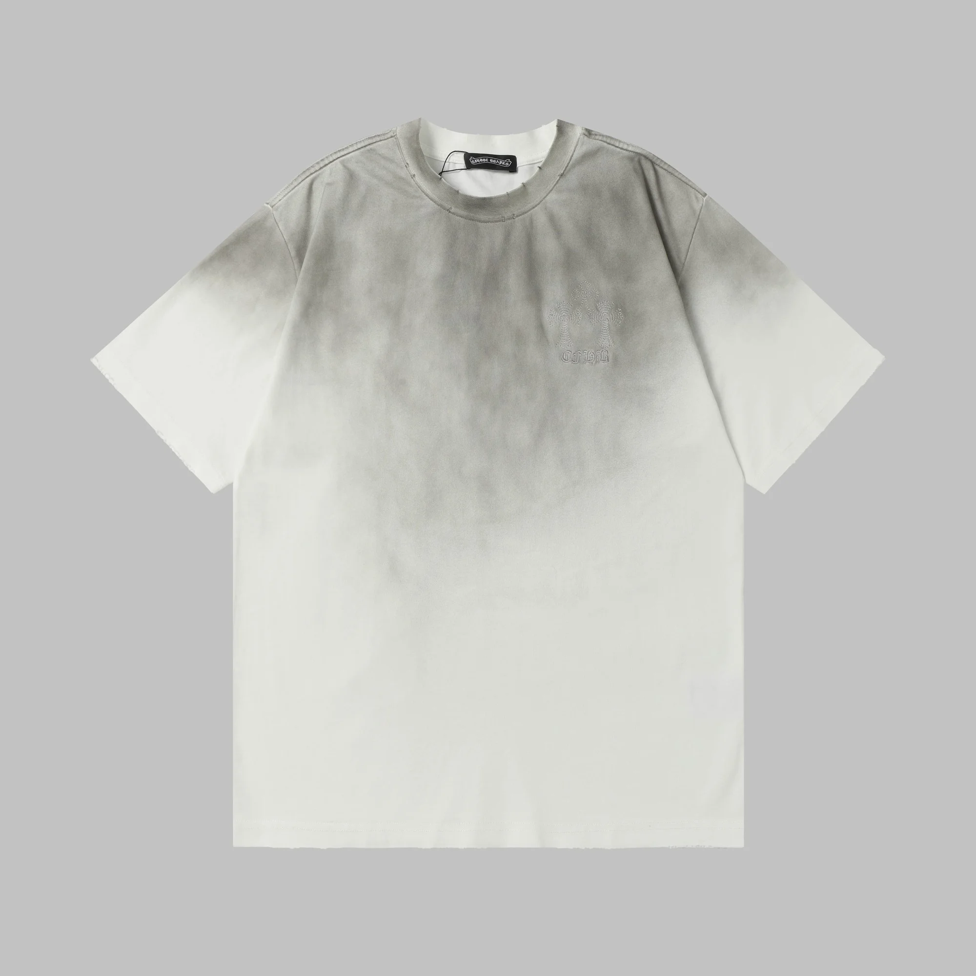 Chrome Hearts 2025 White Wash Embro T-Shirt