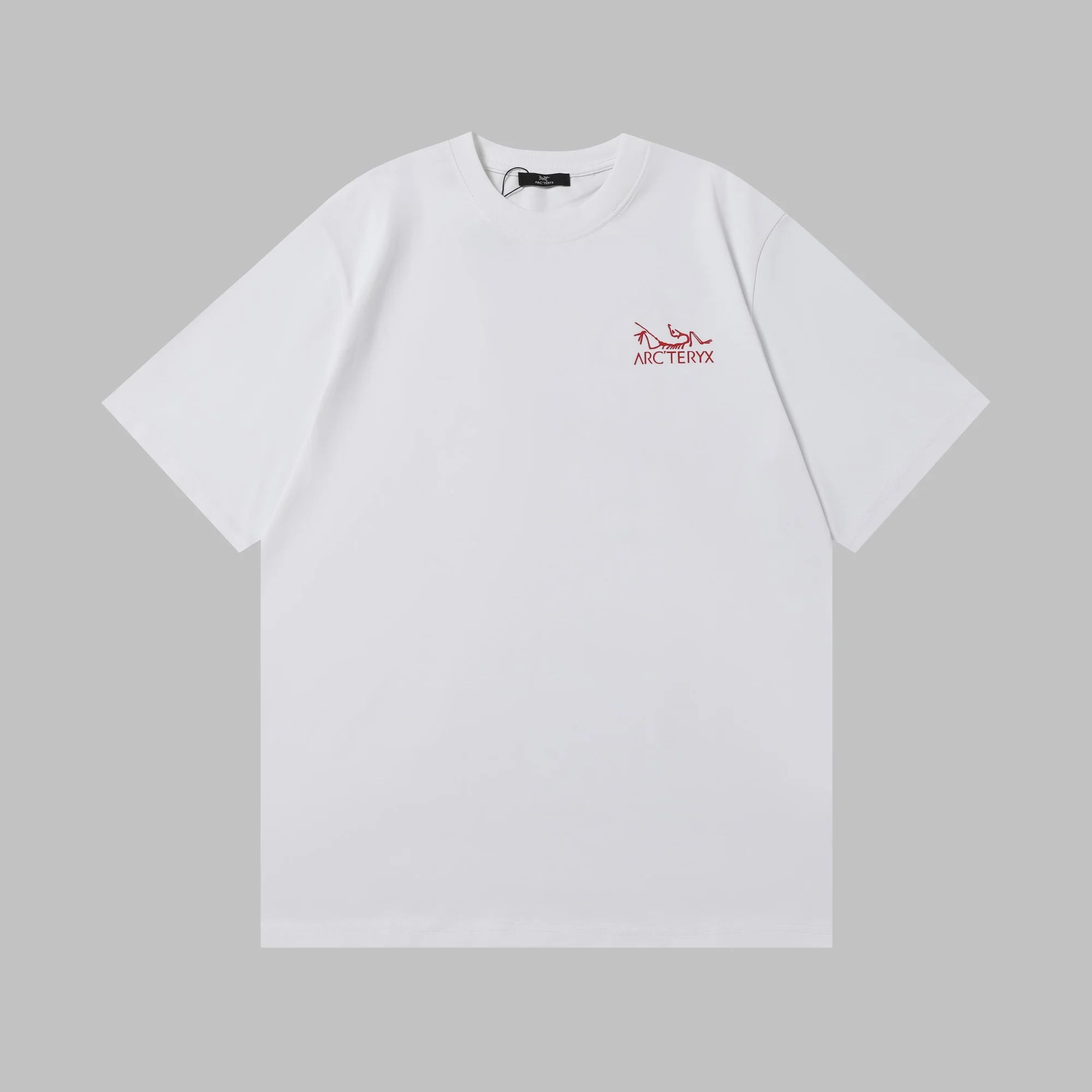 Arc'teryx Pure White SS T-Shirt (Red Embro)