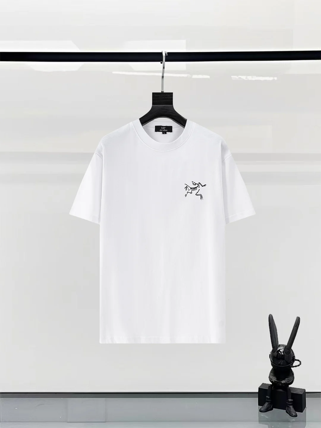 Arc'teryx 25ss White Logo Printed Cotton T-Shirt