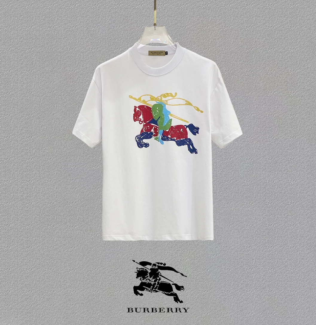 Burberry 25SS White Logo Oversized T-Shirt