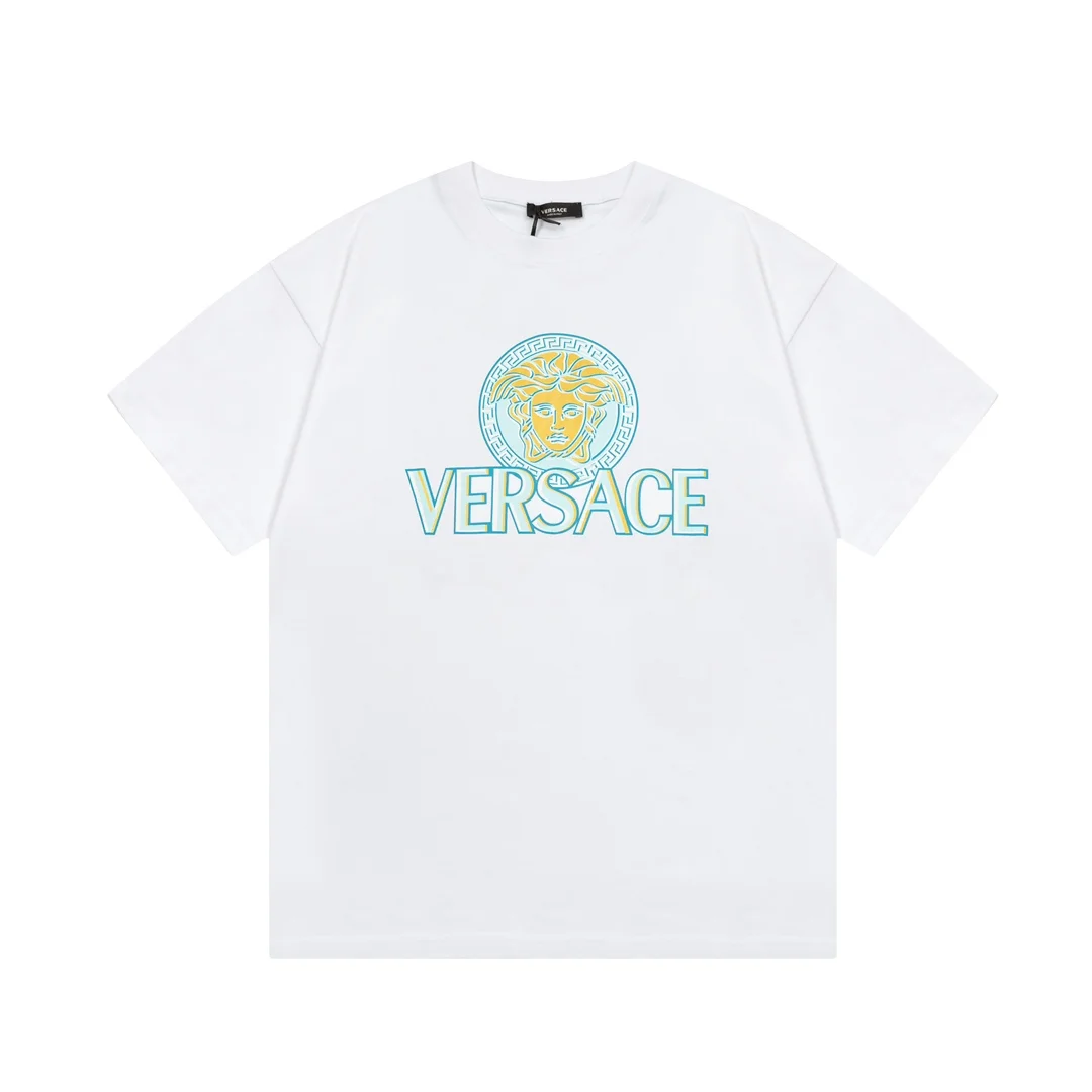 Versace White Medusa Logo T-Shirt