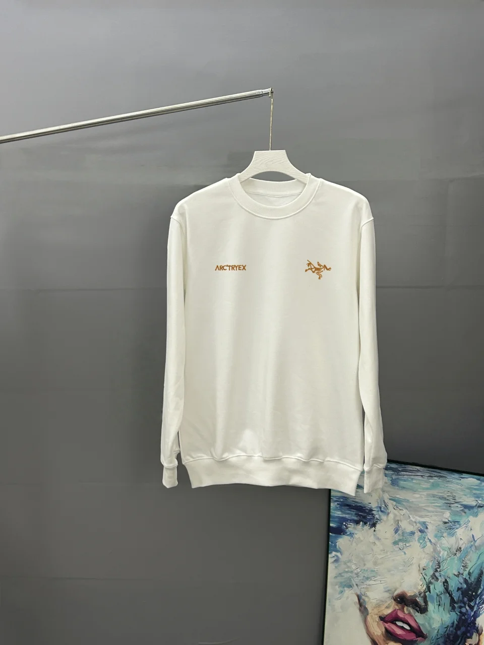 Arc'teryx 2026AW White Crew Neck Sweatshirt