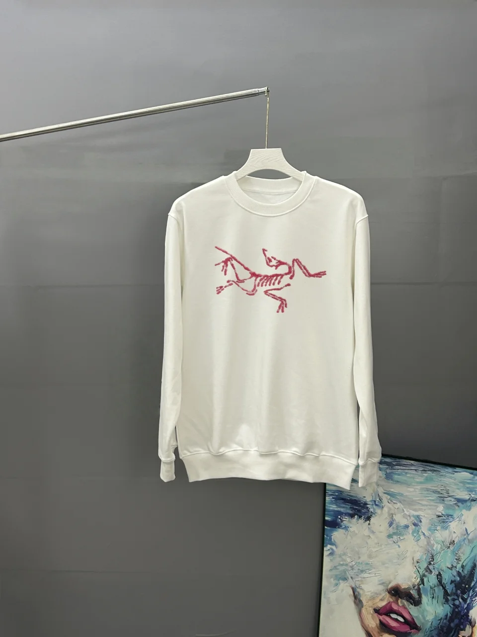 Arc'teryx 2026AW White Crew Neck Sweatshirt