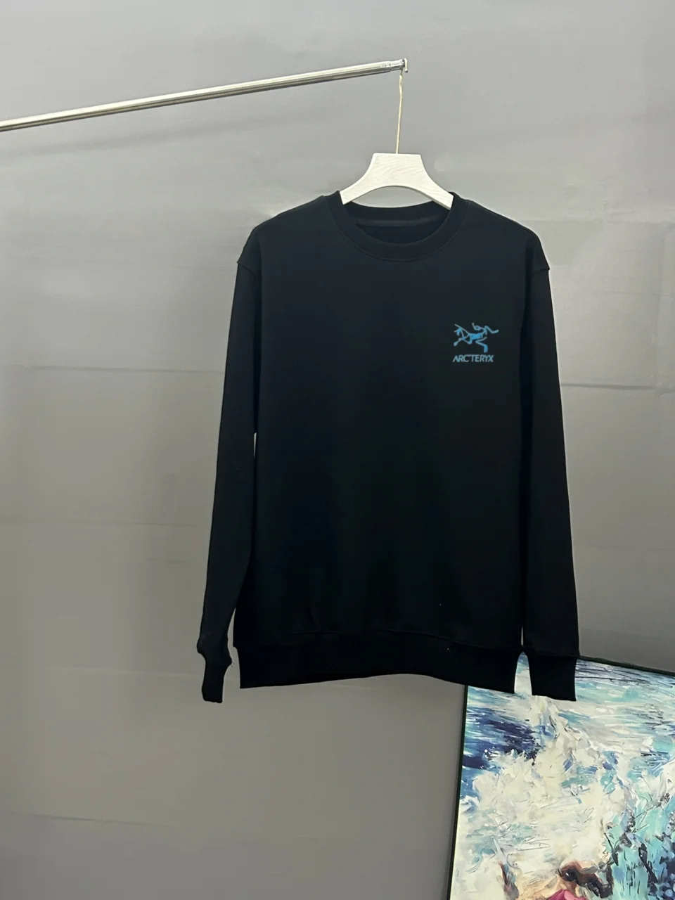 Arc'teryx Black Crew Neck Sweatshirt