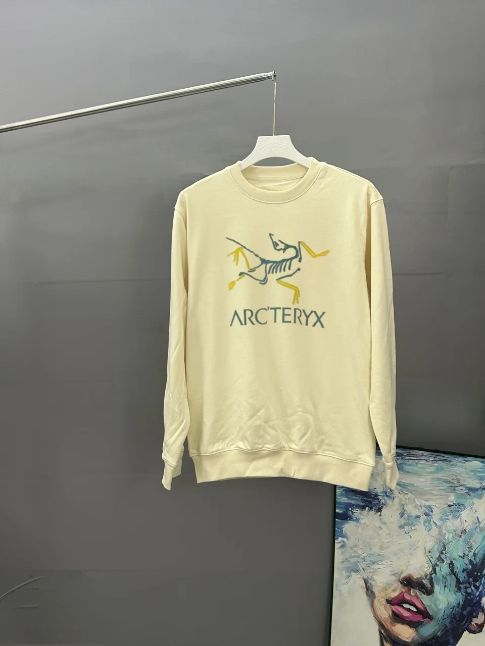 Arc'teryx 2026AW Beige Crew Neck Sweatshirt