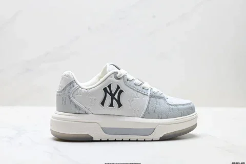 MLB New York Yankees Embossed Monogram Sneakers