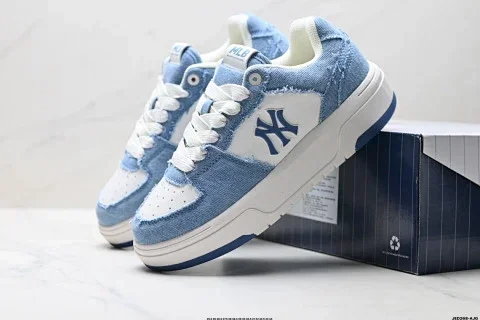 MLB CHUNKY LINER DENIM Chunky Heel Denim Casual Dad Sneakers
