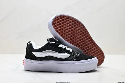 Vans KnuSkool Winter Thick-soled Canvas Shoes