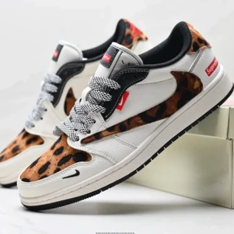 Nike Air Jordan 1 Travis Scott DIY Low Basketball Shoes