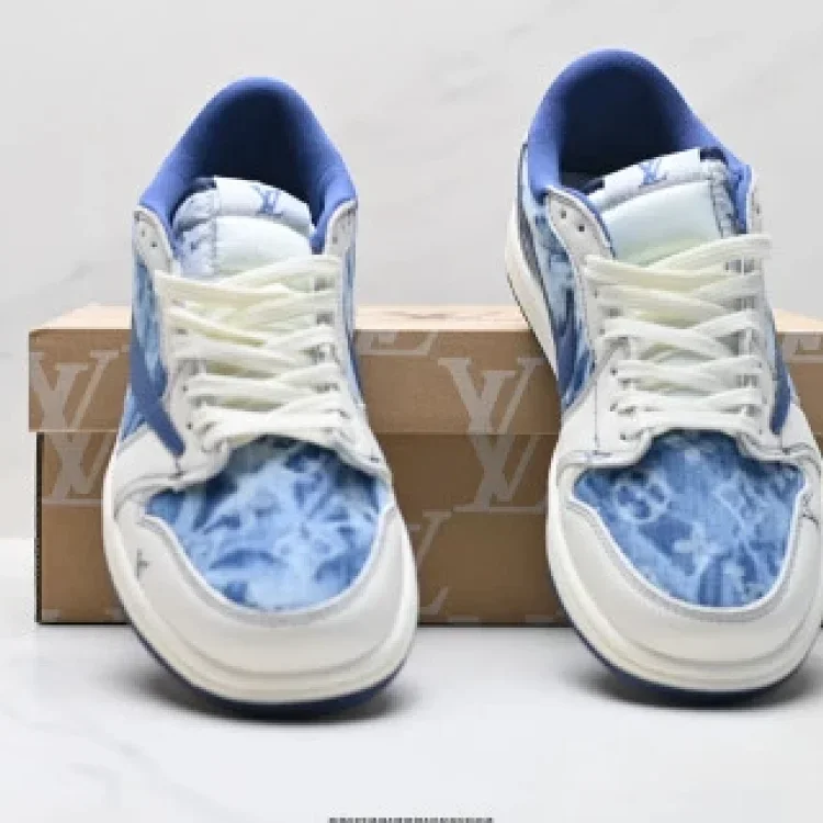 Nike Air Jordan 1 Travis Scott Low DIY Custom Reverse Swoosh