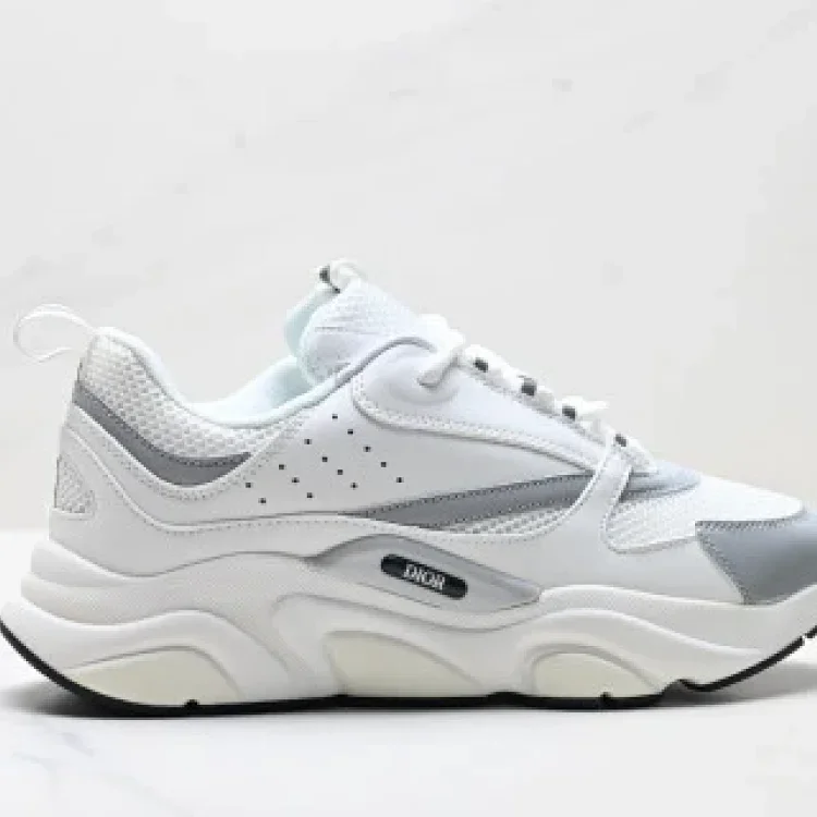 DIOR B22 Low-Top Sneakers Leather & Mesh