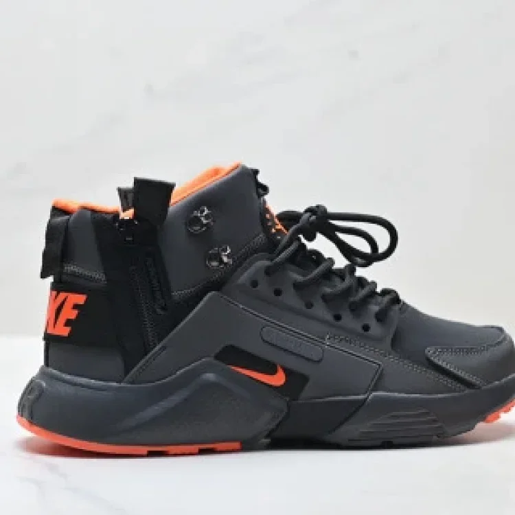 Nike Air Acrnm Retro High-Top Run Shoes Leather Cushioning