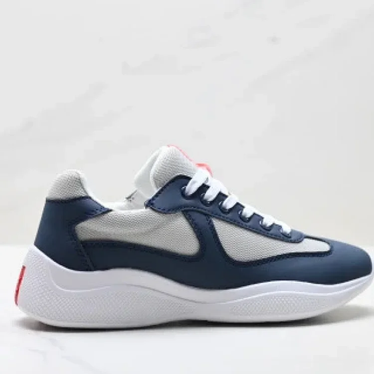 PRADA Men's Casual Lace-up Low-top Flats