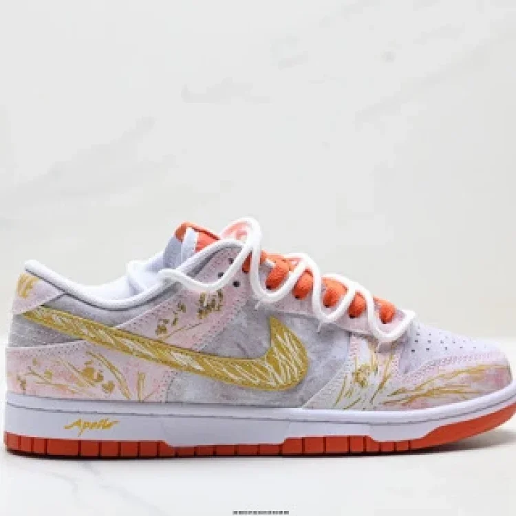 Nike Dunk Low Retro DIY Custom Casual Sneakers