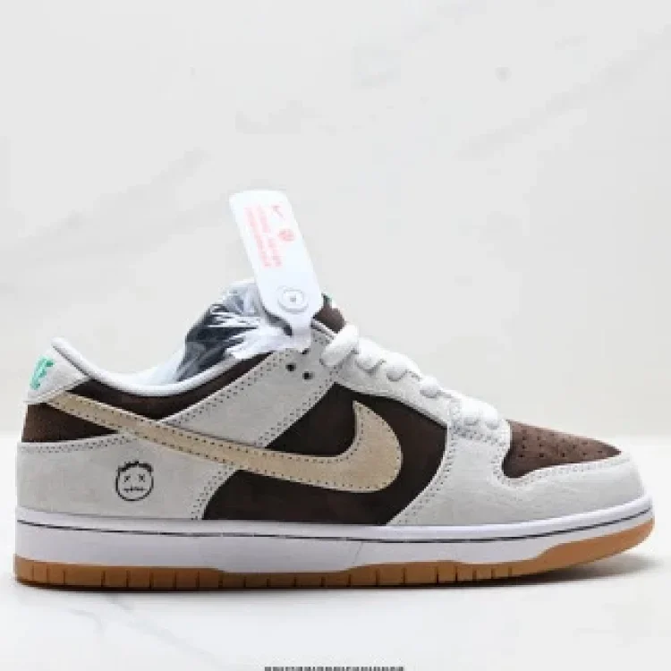 NIKE DUNK LOW Retro Low-Top Skate Shoes with ZoomAir Cushion