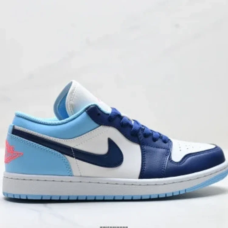 Nike Air Jordan 1 Low OG Genuine Leather Casual Sneakers