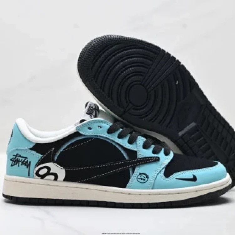 Nike AJ1 Travis Scott DIY Low Reverse Swoosh