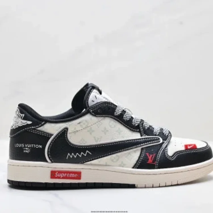 Nike AJ1 TS Reverse Hook DIY Low-Top