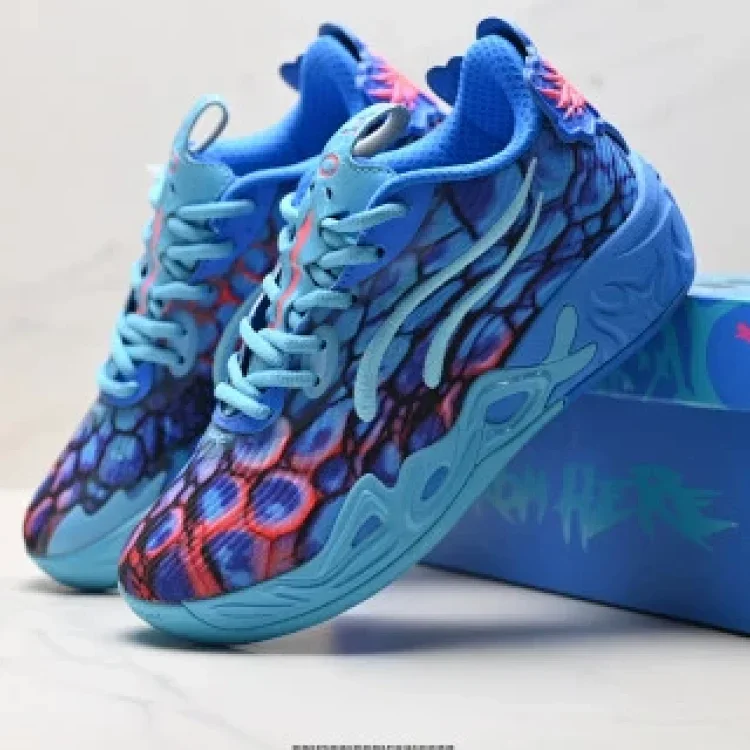 Puma MB.04 Lo Alien Skins Low-Top Hoops Shoes