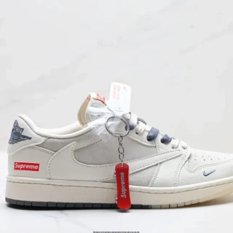 Nike AJ1 Travis Scott Low DIY RevSwoosh