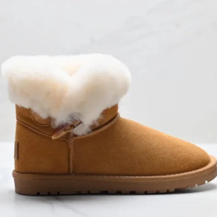 UGG Trendy Fleece Lined Short Snow Boots