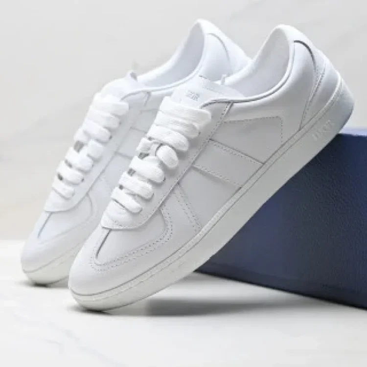 DIOR B01 Matchpoint Leather Trainer Shoes