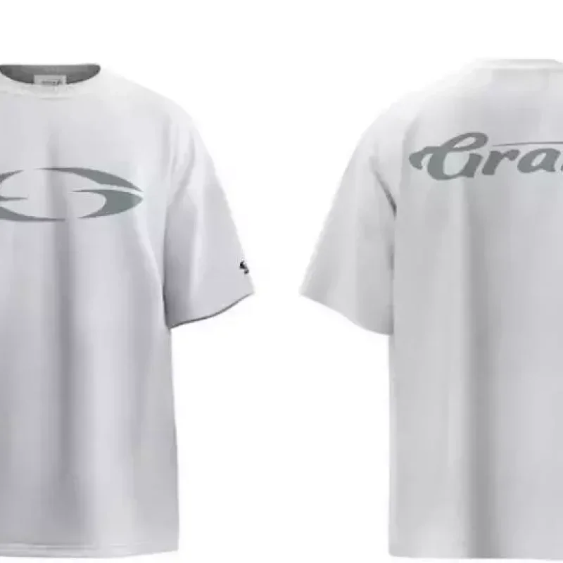 GRAILZ White Tee with Gray Logo