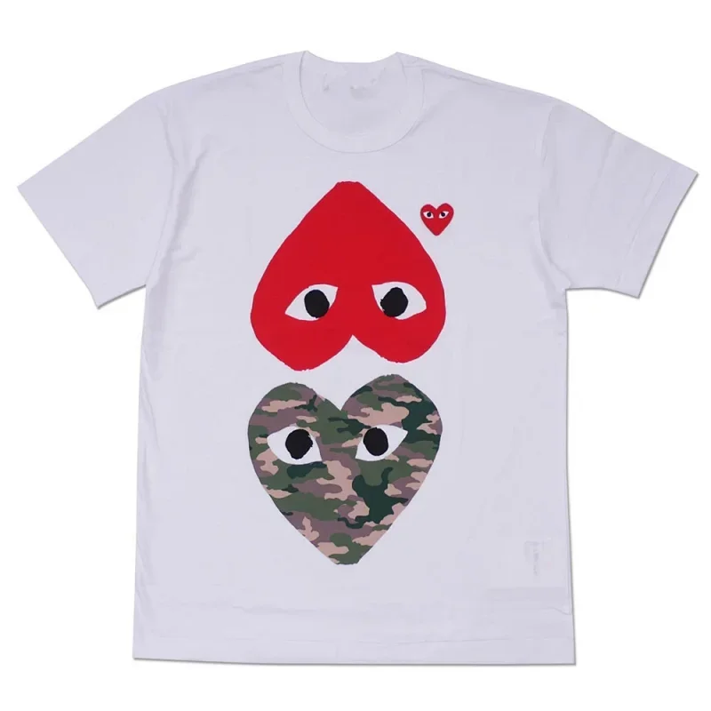 Comme des Garçons Play T-Shirt with Hearts