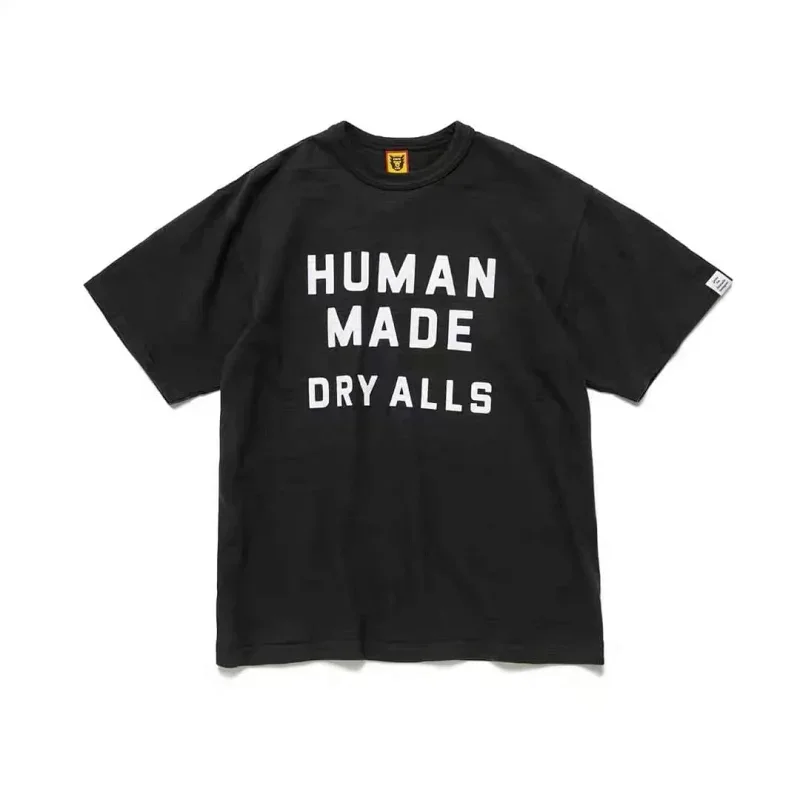 HUMAN MADE "DRY ALLS" Black T-Shirt