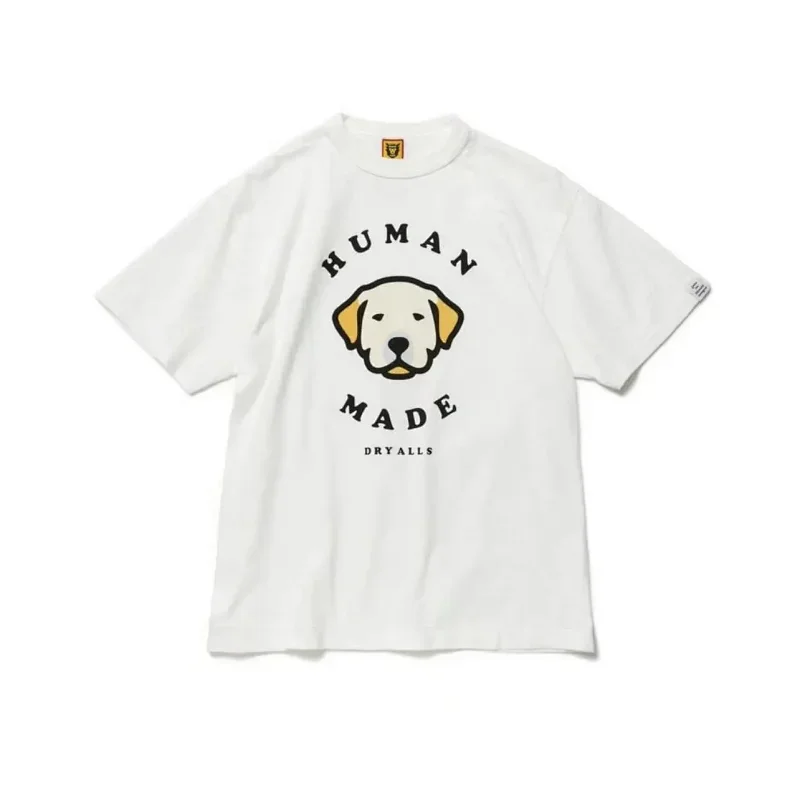 HUMAN MADE Dog Head Graphic & DRYALLS Text T-Shirt