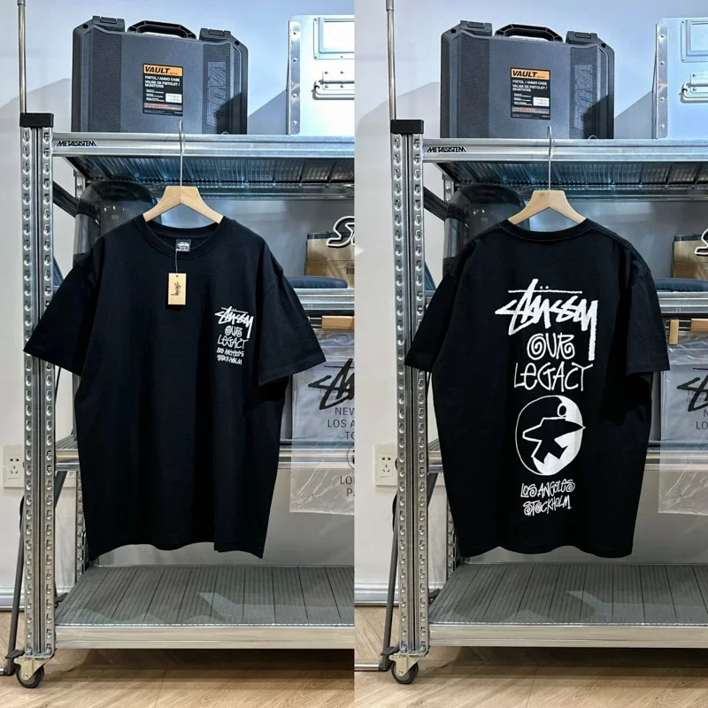 Stussy x Our Legacy Black T-Shirt