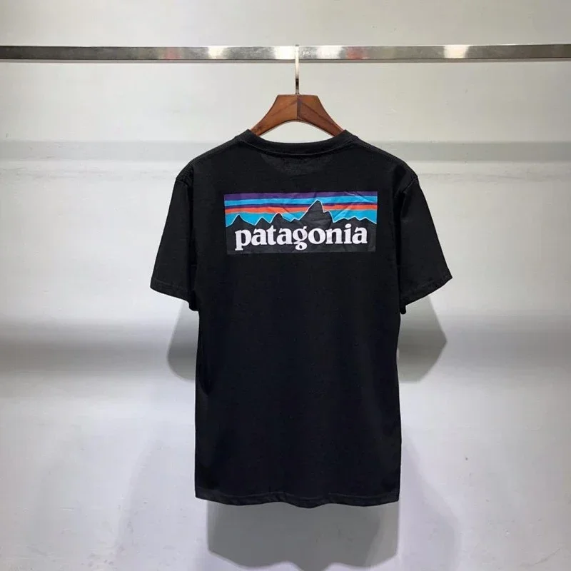 Patagonia Black Mountain & Stripes Tee