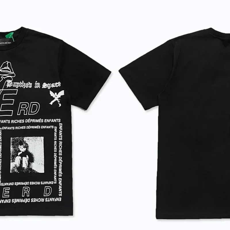 Enfants Riches Déprimés Black Graphic T-Shirt