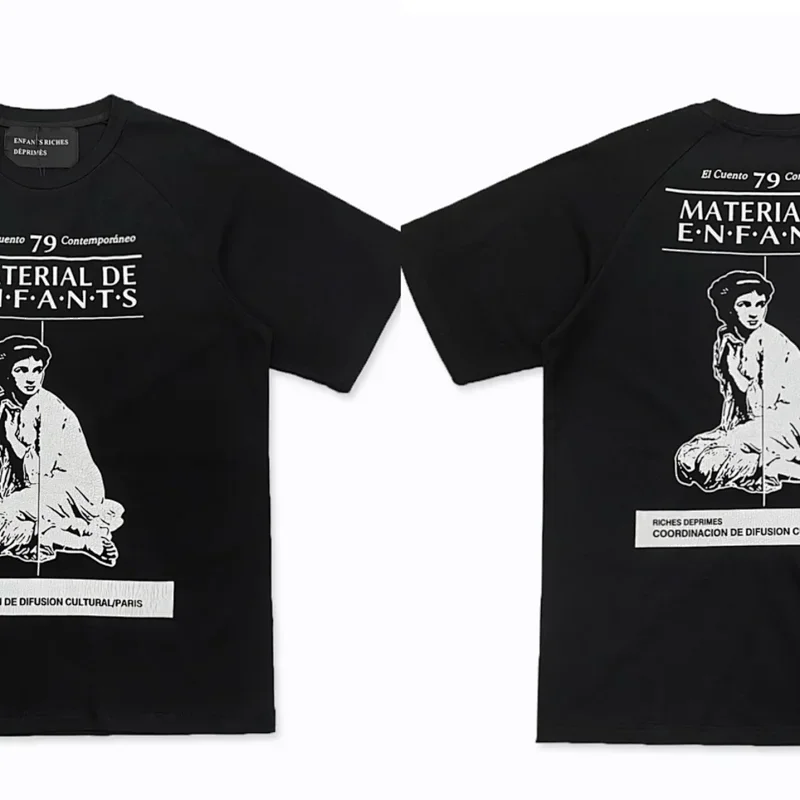 Enfants Riches Deprimes Black T-Shirt Print