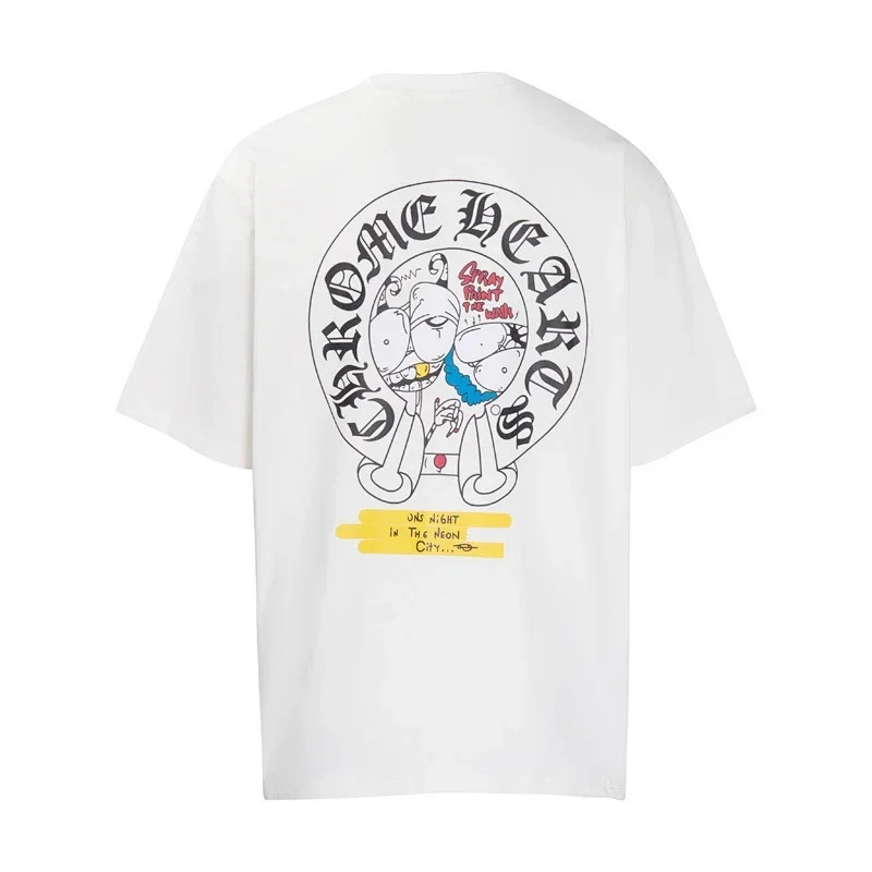 Chrome Hearts Cartoon Graphic Tee