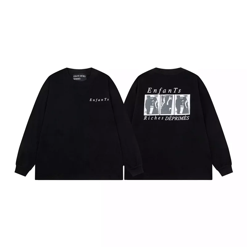 Enfants Riches Déprimés Black Logo & Graphic Print Tee