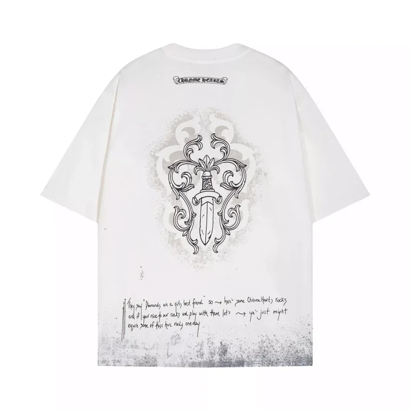 Chrome Hearts Dagger Graphic T-Shirt