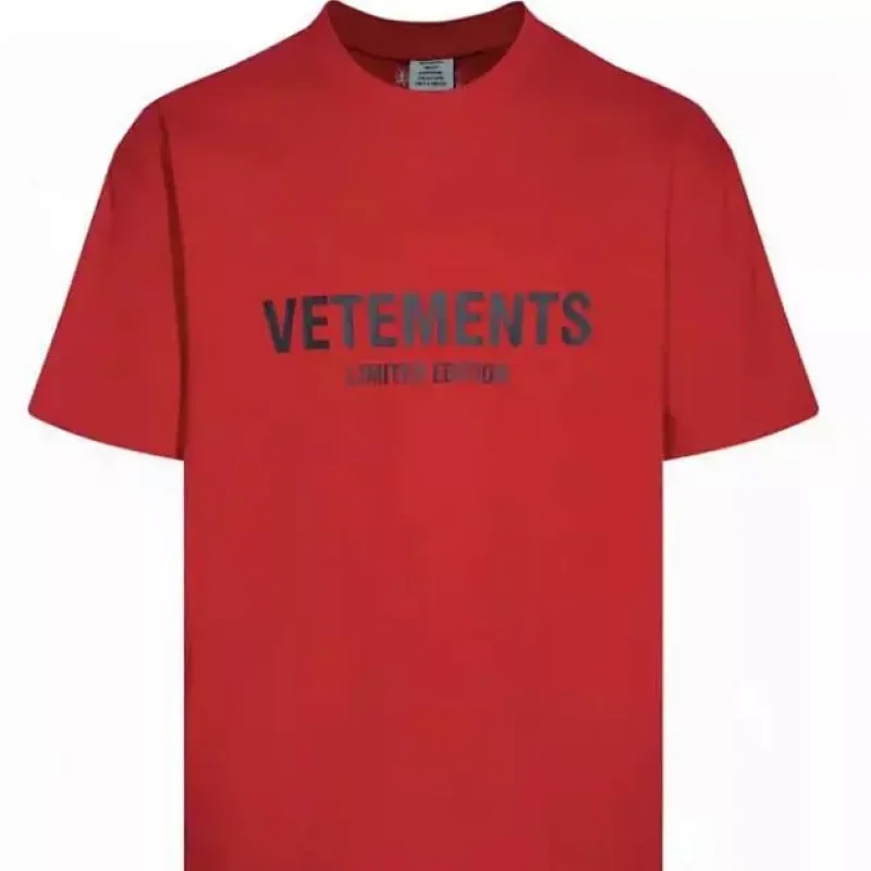 VETEMENTS Red Limited Edition T-Shirt