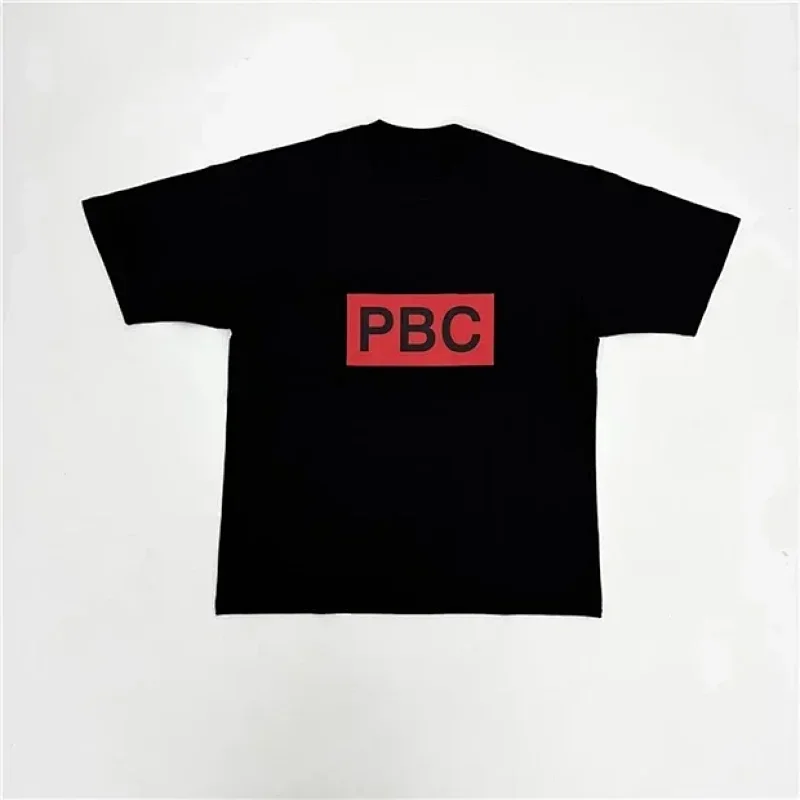 PBC Black T-Shirt Red Logo