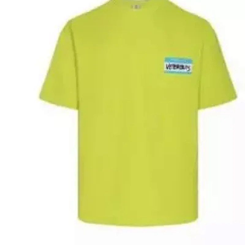 Vetements Neon Yellow Patch T-Shirt